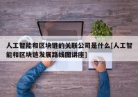 人工智能和区块链的关联公司是什么[人工智能和区块链发展路线图讲座]